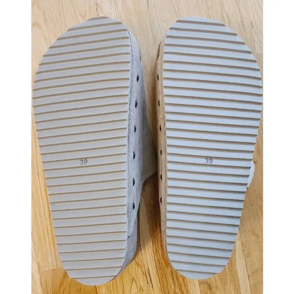 New Anthropologie Free People Intentionally Blank Flatform Sandal Size US 9