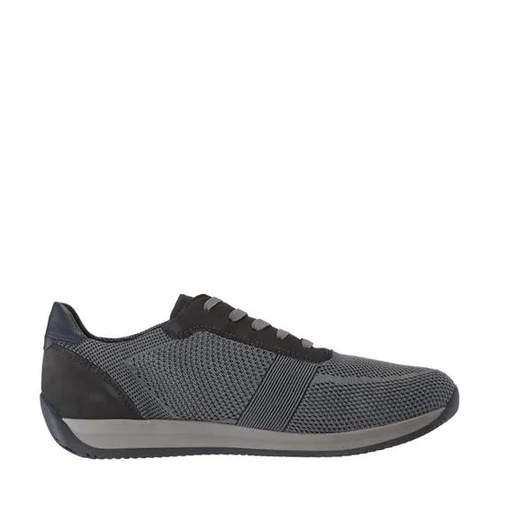 NEW ARA men's luca knitted sneaker in grey