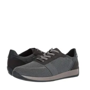 NEW ARA men's luca knitted sneaker in grey