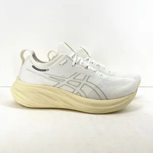 NEW Asics Gel-Nimbus 26 Mens 11.5 Running Shoes White Cushioned Athletic Sneaker