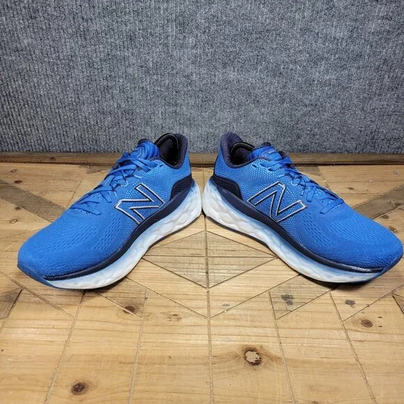 New Balance Mens Fresh Foam More V3 MMORCB3 Blue Running Shoes Sneakers Size 10D