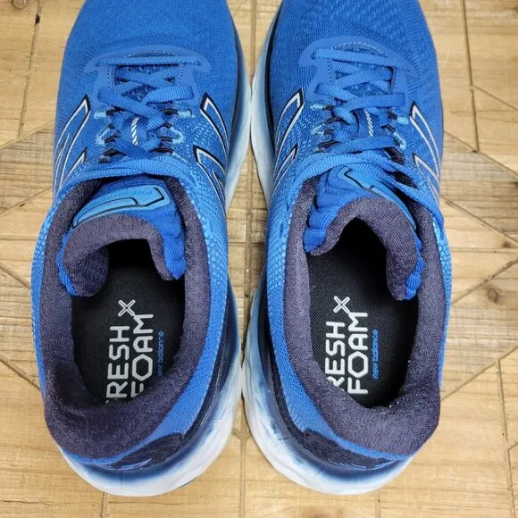 New Balance Mens Fresh Foam More V3 MMORCB3 Blue Running Shoes Sneakers Size 10D