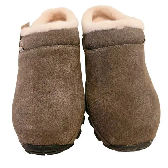 NEW BEARPAW Suzanne Suede Mule US Women's 7 Slides Slip on