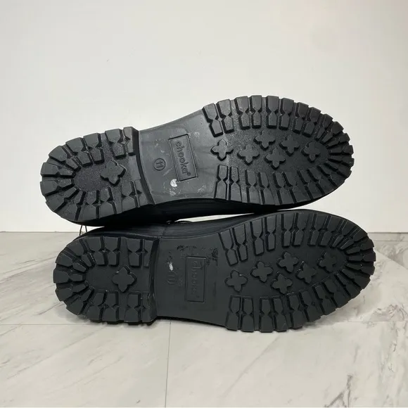 New! Chooka Everyday Chelsea Black Rain Boot 11