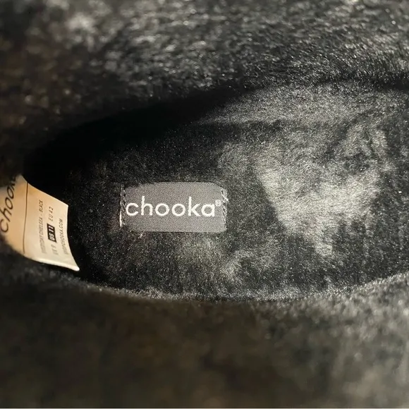 New! Chooka Everyday Chelsea Black Rain Boot 11