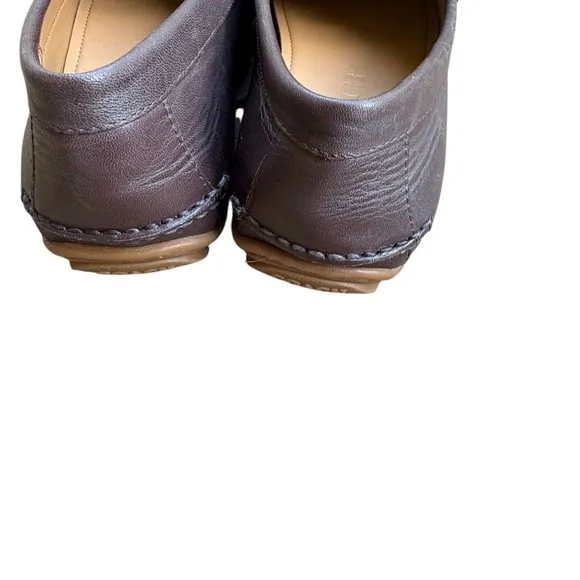 NEW COACH Size 7 Men's Shoes Loafer Brown Leather MOTT DRIVER Khaki SIG