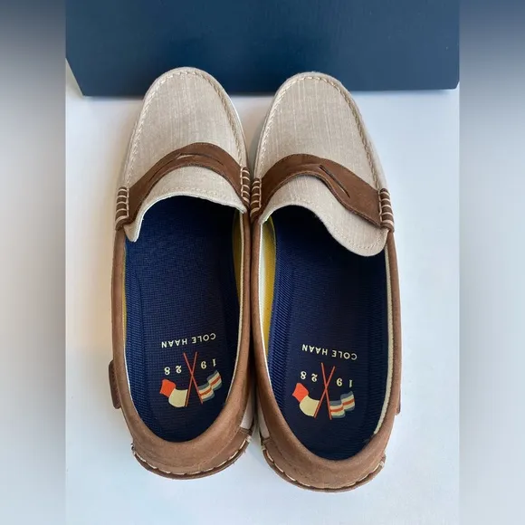 NEW Cole Haan Nantucket Loafer Size 11 M Lumber Chambray