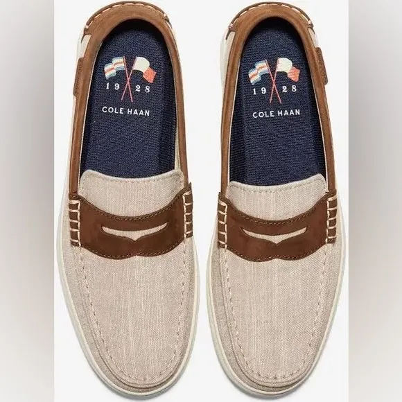 NEW Cole Haan Nantucket Loafer Size 11 M Lumber Chambray