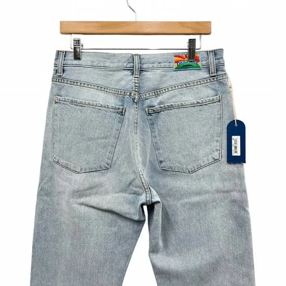 NEW DAILY BLUE hype classic cropped jean in monsoon