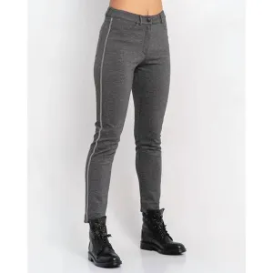 NEW D.EXTERIOR jean with side stripe in grey
