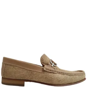 NEW DONALD PLINER men's dacio loafer in sand canvas