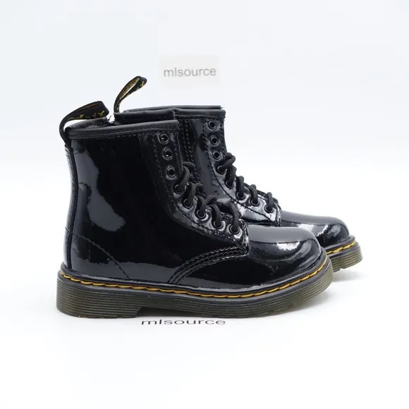 NEW Dr. Martens 1460 Side Zip Combat Boots 15373003 Black