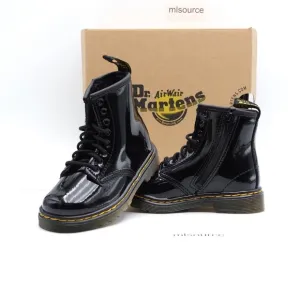 NEW Dr. Martens 1460 Side Zip Combat Boots 15373003 Black