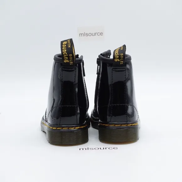 NEW Dr. Martens 1460 Side Zip Combat Boots 15373003 Black