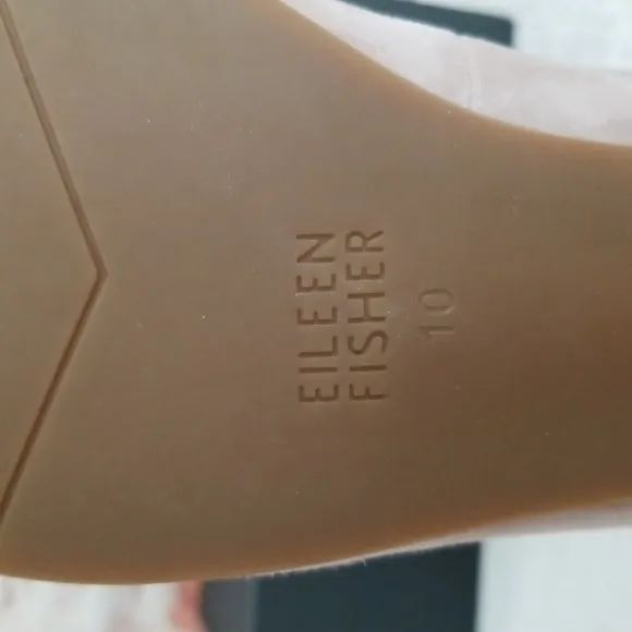 New Eileen Fisher Posy Suede Ballerina Flats