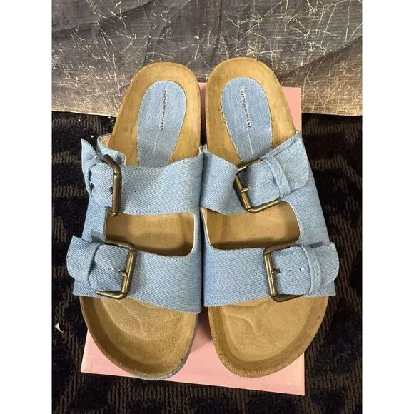 New Free People Rule Breaker Flatform Sandals 41