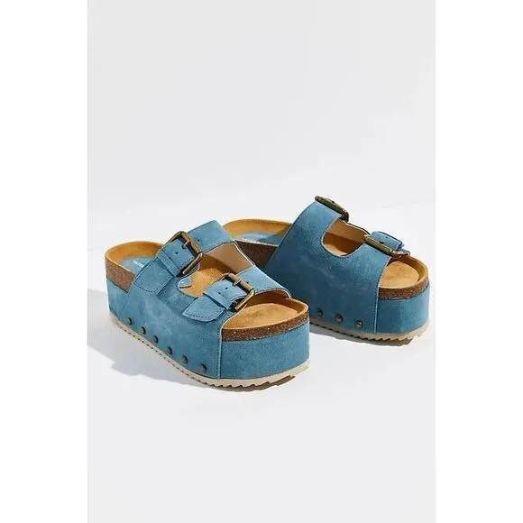 New Free People Rule Breaker Flatform Sandals 41