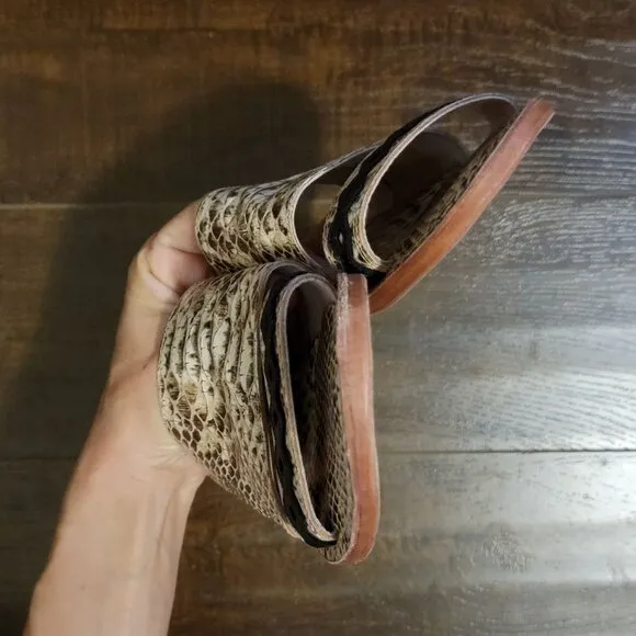 NEW Free People Saturday Slide Sandals Womens 8 Boho Casual Summer Slides