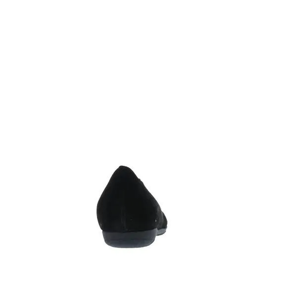 NEW GABOR women's flats in schwarz