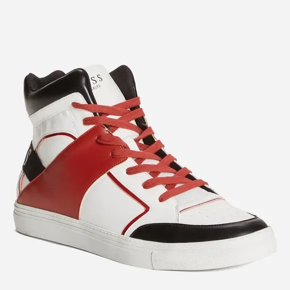 New GUESS Men's high sneakers SZ 12