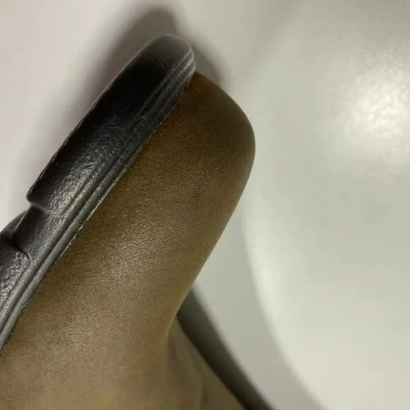 NEW HAWX Crazy Horse Chelsea Work Boots Size 10.5D Soft Toe Pull-On Ankle Brown
