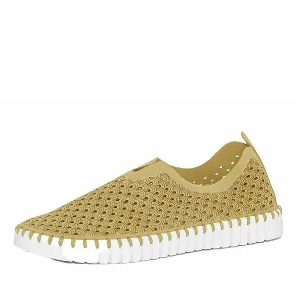 NEW ILSE JACOBSEN women's tulip 139 slip-on shoes in citronella