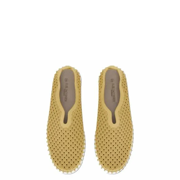 NEW ILSE JACOBSEN women's tulip 139 slip-on shoes in citronella