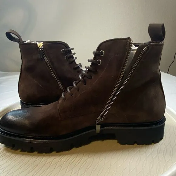 NEW in BOX Good Man Brand - Men’s Modern City Leather Ankle Boots- Brown Size 12