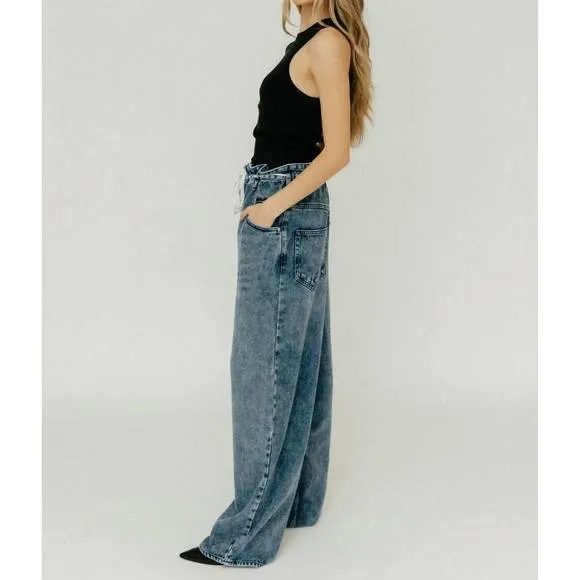 NEW ISABEL MARANT jordy jean in light blue