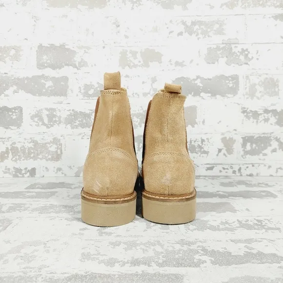 New Jack Rogers Girls Coco Suede Leather Chelsea Boots A405