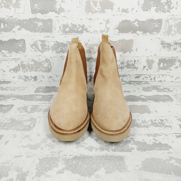 New Jack Rogers Girls Coco Suede Leather Chelsea Boots A405