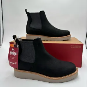 New Kodiak Women’s 7.5 Black Leather Bonshaw Chelsea Boots