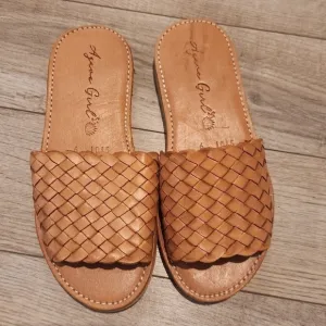 New Leather Huaraches (Slides)