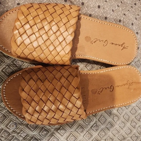New Leather Huaraches (Slides)