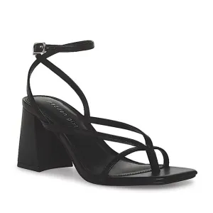 New Madden Girl by Steve Madden Chunky Heeled Strappy Sandals Black Size 9