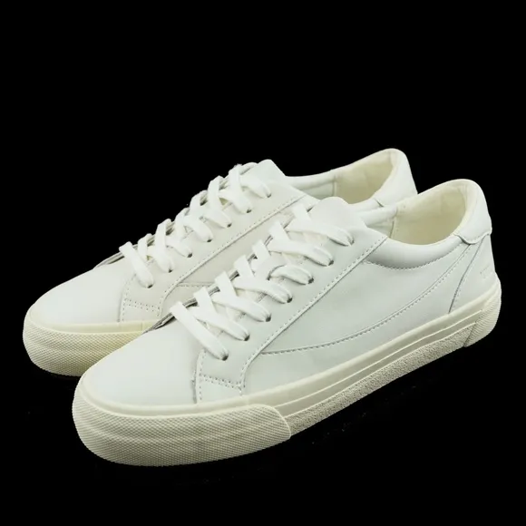 New MADEWELL Size 7 Sidewalk Low-Top Sneakers in Pale Parchment ND989