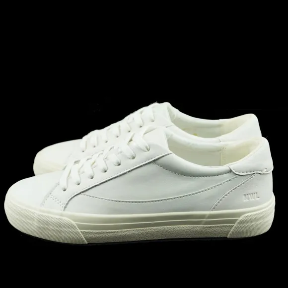 New MADEWELL Size 7 Sidewalk Low-Top Sneakers in Pale Parchment ND989