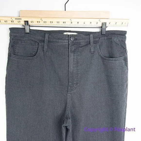 NEW Madewell Skinny Flare‎ Jeans in Bellhaven Wash, 33
