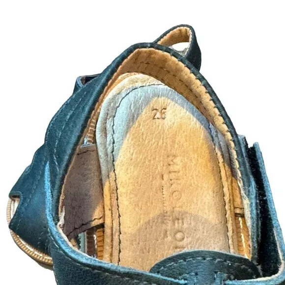 NEW Mikoloen Blue Ranchero Sandals