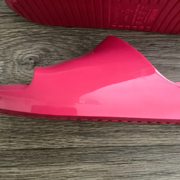 NEW Mini Melissa Kids’ Pink Cloud Slides Sandals Flip Flops, Size Kids’ 3