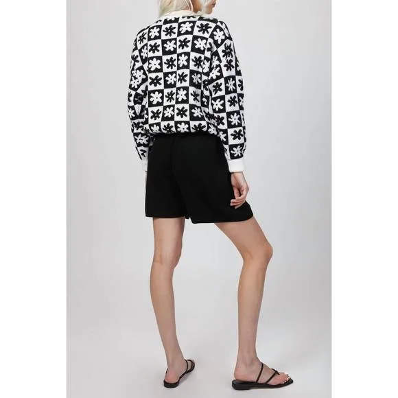 NEW MR MITTENS lounge shorts in black