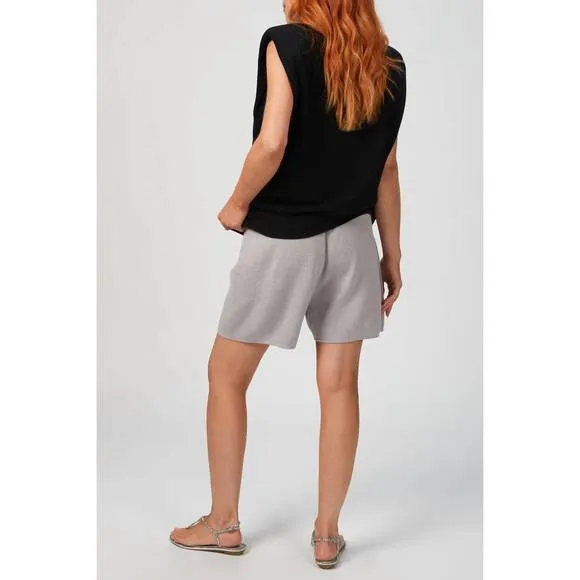 NEW MR MITTENS lounge shorts in stone grey