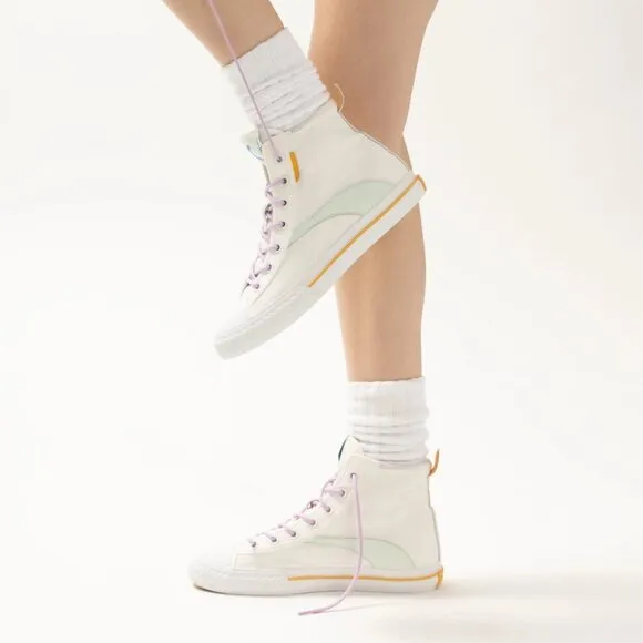 NEW ONCEPT Bogota High Top Sneakers aqua for women 1065tn