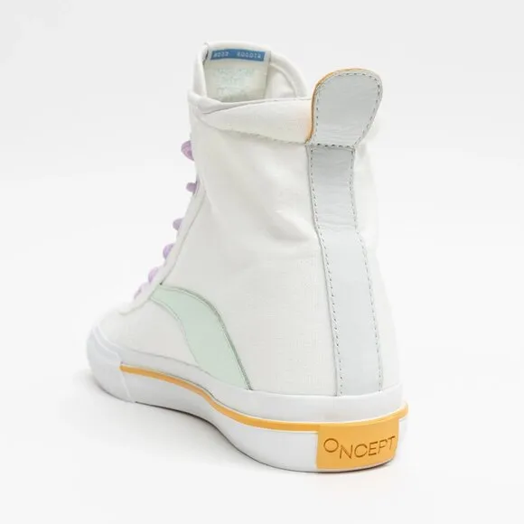 NEW ONCEPT Bogota High Top Sneakers aqua for women 1065tn