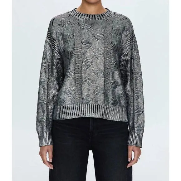NEW PISTOLA everly sweater in gilded midnight