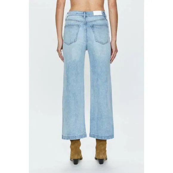 NEW PISTOLA lana high rise crop jeans in saint vincent