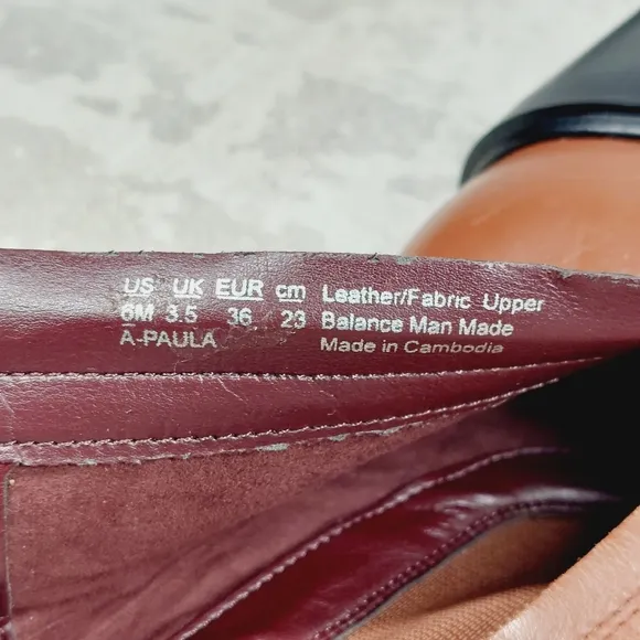 New Sarto By Franco Sarto-Paula Leather Brown Heeled Chelsea Boots  K207