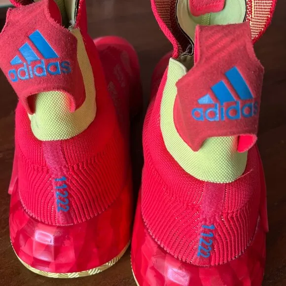 NEW Size 18 Mens Adidas N3XT L3V3L Pastel Art G27761 Knitted Basketball Sneakers