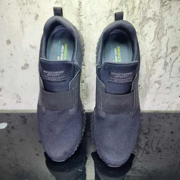 New Skechers Depth Charge 2.0 Loafers Air Cooled Foam size 14