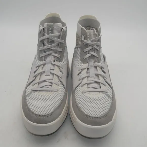 NEW Sorel Women's 8 ONA 503 Knit Mid Sneakers Boots Moonstone Gray